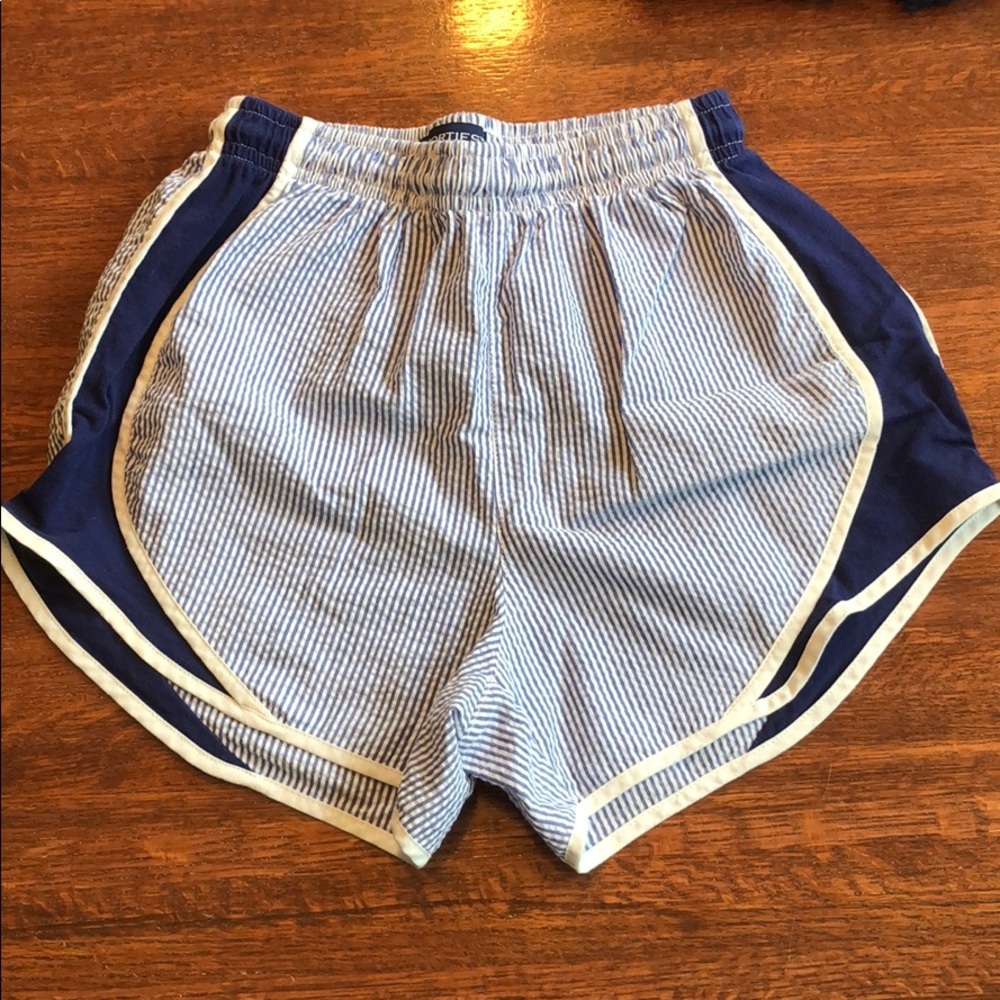 Lauren James Seersucker Shorts